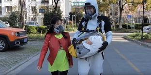 Death Stranding вдохновила китайца на создание капсулы для защиты ребёнка от коронавируса